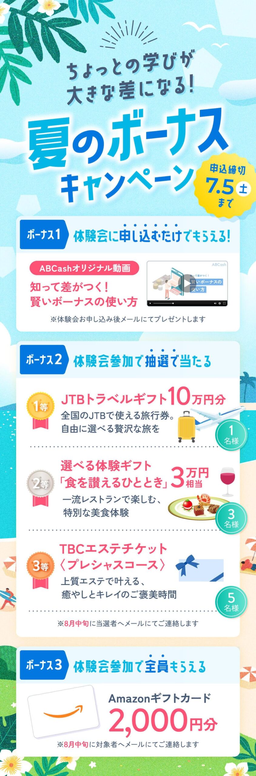 ABCashキャンペーン