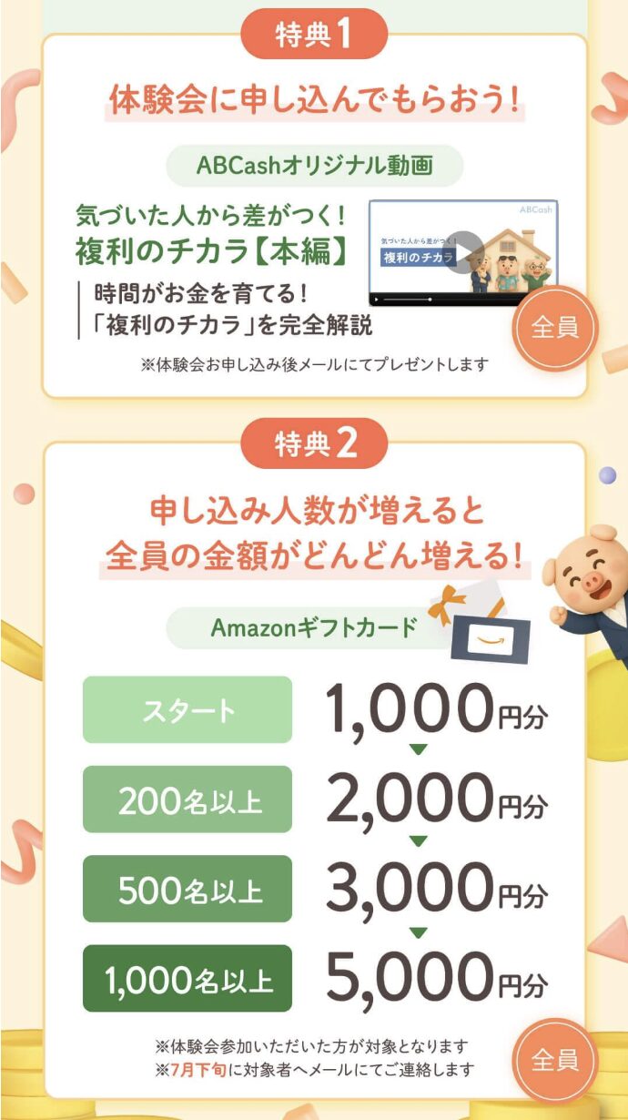 ABCashキャンペーン